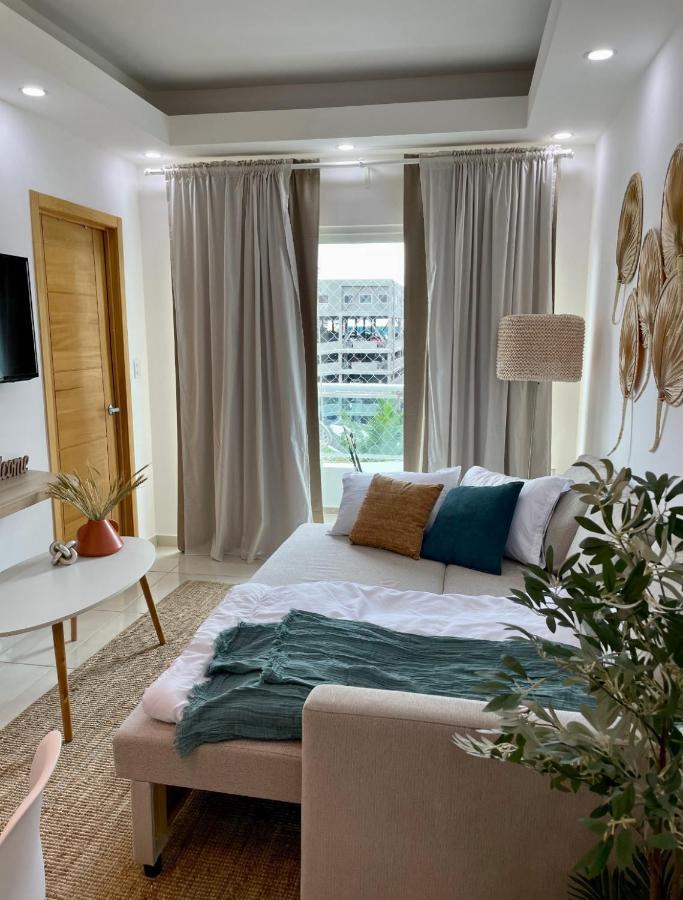 Ferienwohnung Ambar 5D - Centrico Apart Estilo Boho Chic Santo Domingo Exterior foto